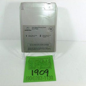 1970's Capricorn Records/Allman Brothers-"Eat a Peach"-Vol.2-Quad 8track