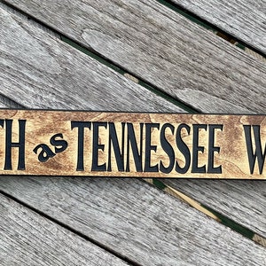 Rustic Tennessee. Sign Smooth as Tennessee Whiskey Carved Wood Sign Rustic Farmhouse Western ...