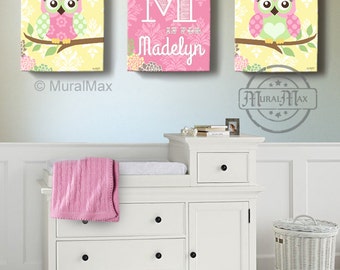 girl room decor owl
