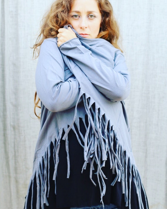 Tassel Embellished Cowl Neck Striped Sweater Tassel Embellished Cowl Neck Striped Sweater