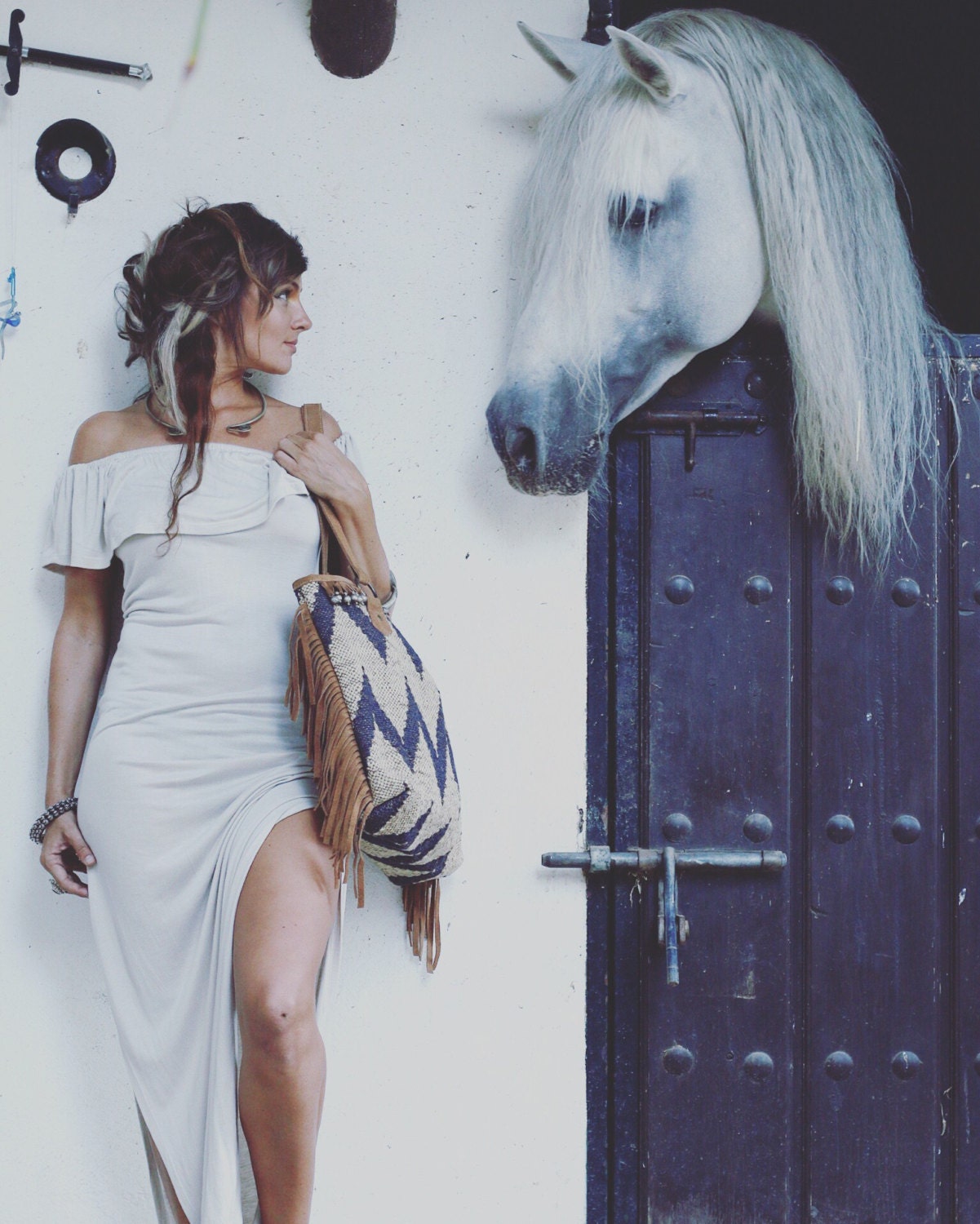Forever My Butterfly Loose Bohemian Maxi Dress main image 0