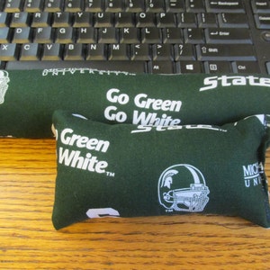 State Wrist Rest, Green and White Wrist Rest, Keyboard and Mouse Wrist Rest