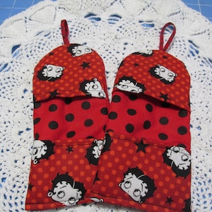 Betty Boop Uchwyty do Garnków Do Mikrofalówki, Uchwyty Do Garnków Do Mikrofalówki