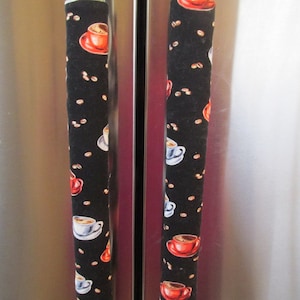 Coffee Refrigerator Handle Cover, Appliance Handle Covers, Microwave Handle Covers