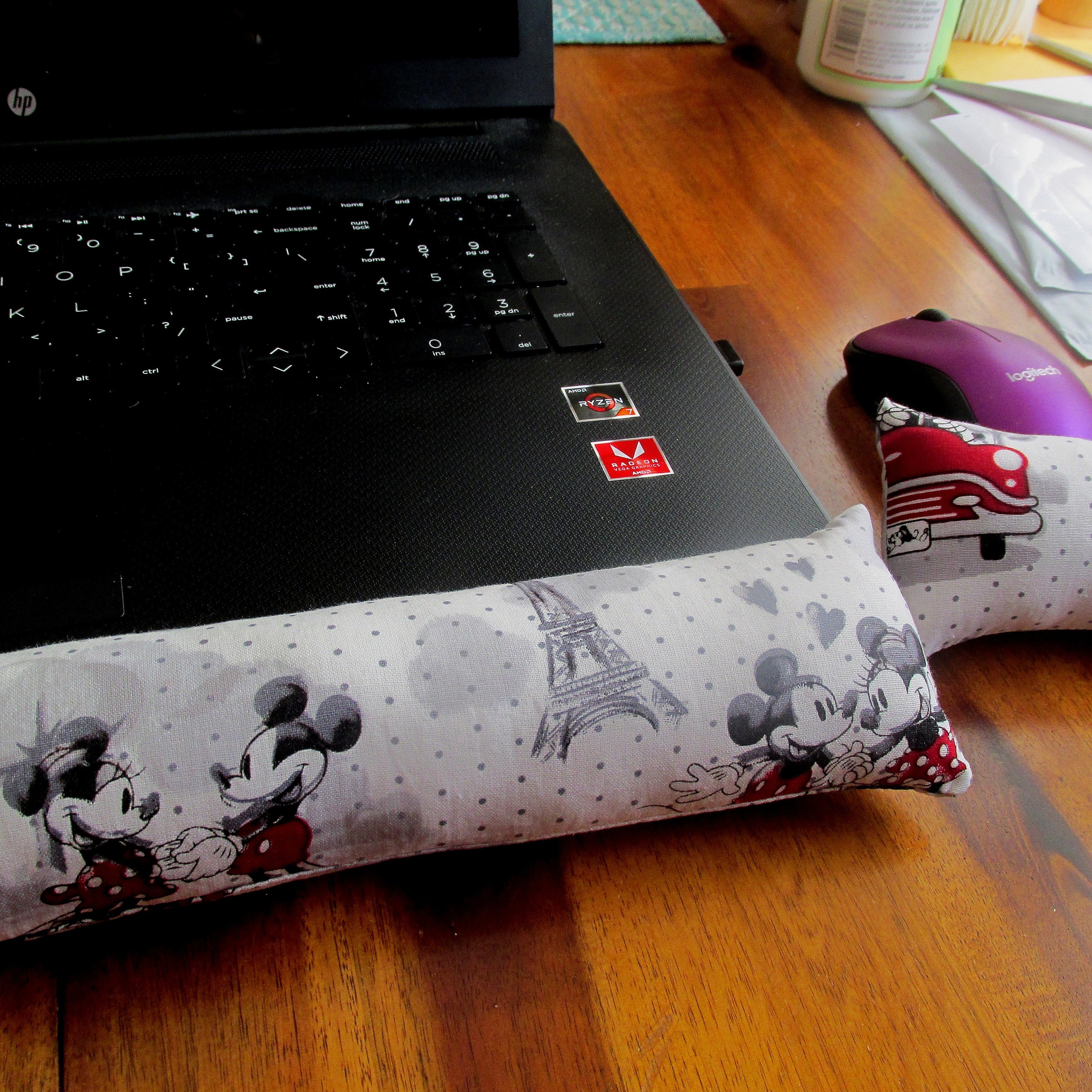 Red and Black Wrist Rest Computer Accessory Keyboard and Etsy UK