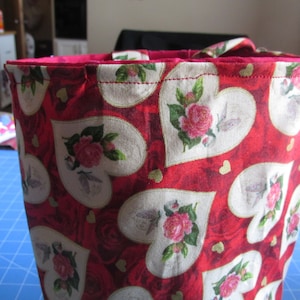 Fabric Project Basket, Car Trash Bag, , Project Caddy, Sewing room bin