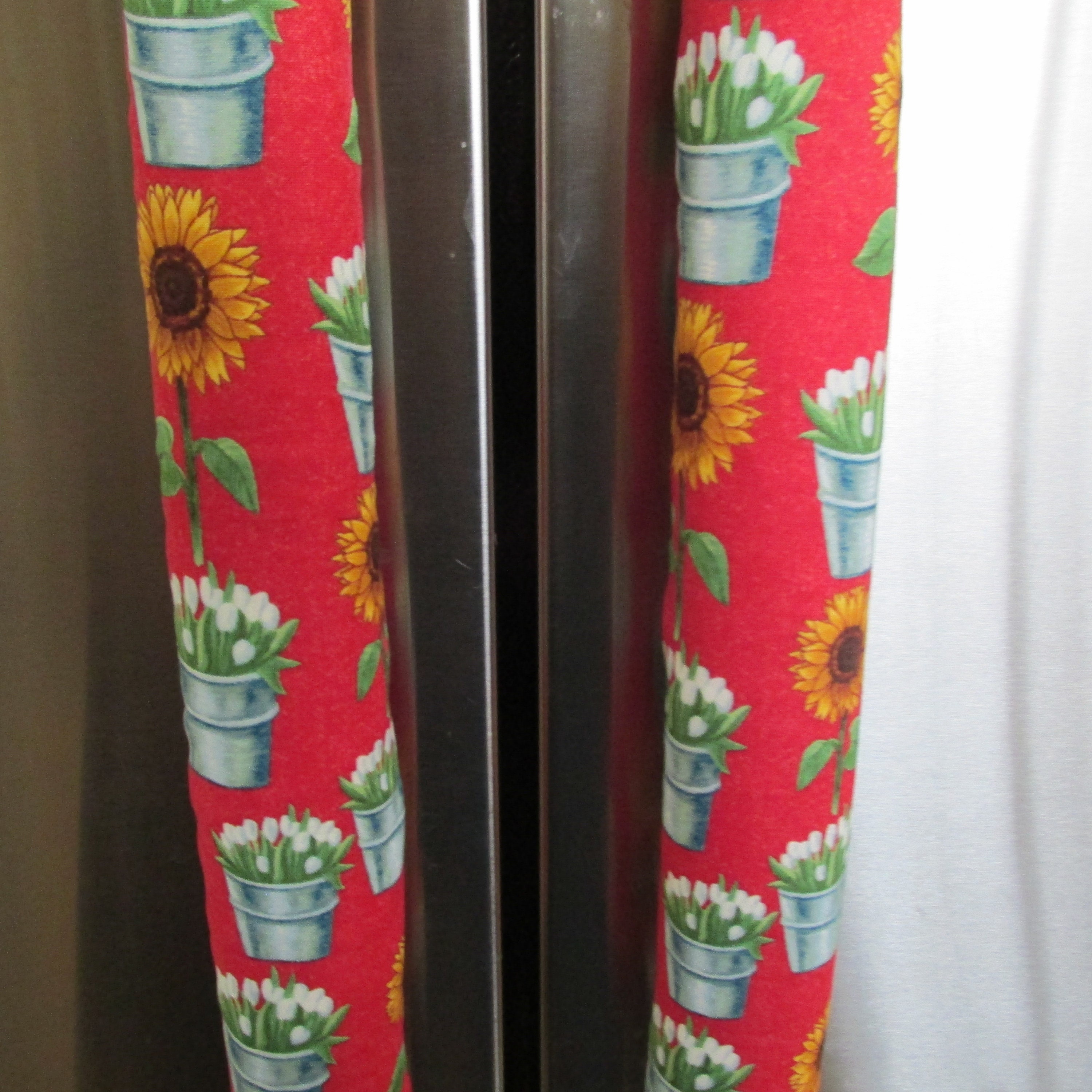Sunflower and Tulips Refrigerator Handle Covers Etsy