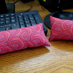 Coral Mouse Wrist Rest, Keyboard Wrist Rest,