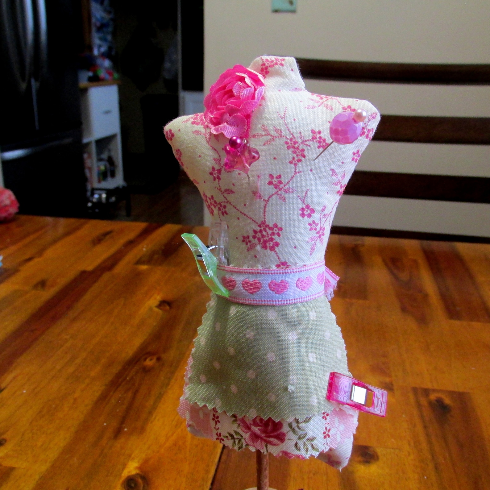 Mannequin Pin Cushion Mini Dress Form Pincushion Pin Cushion Etsy