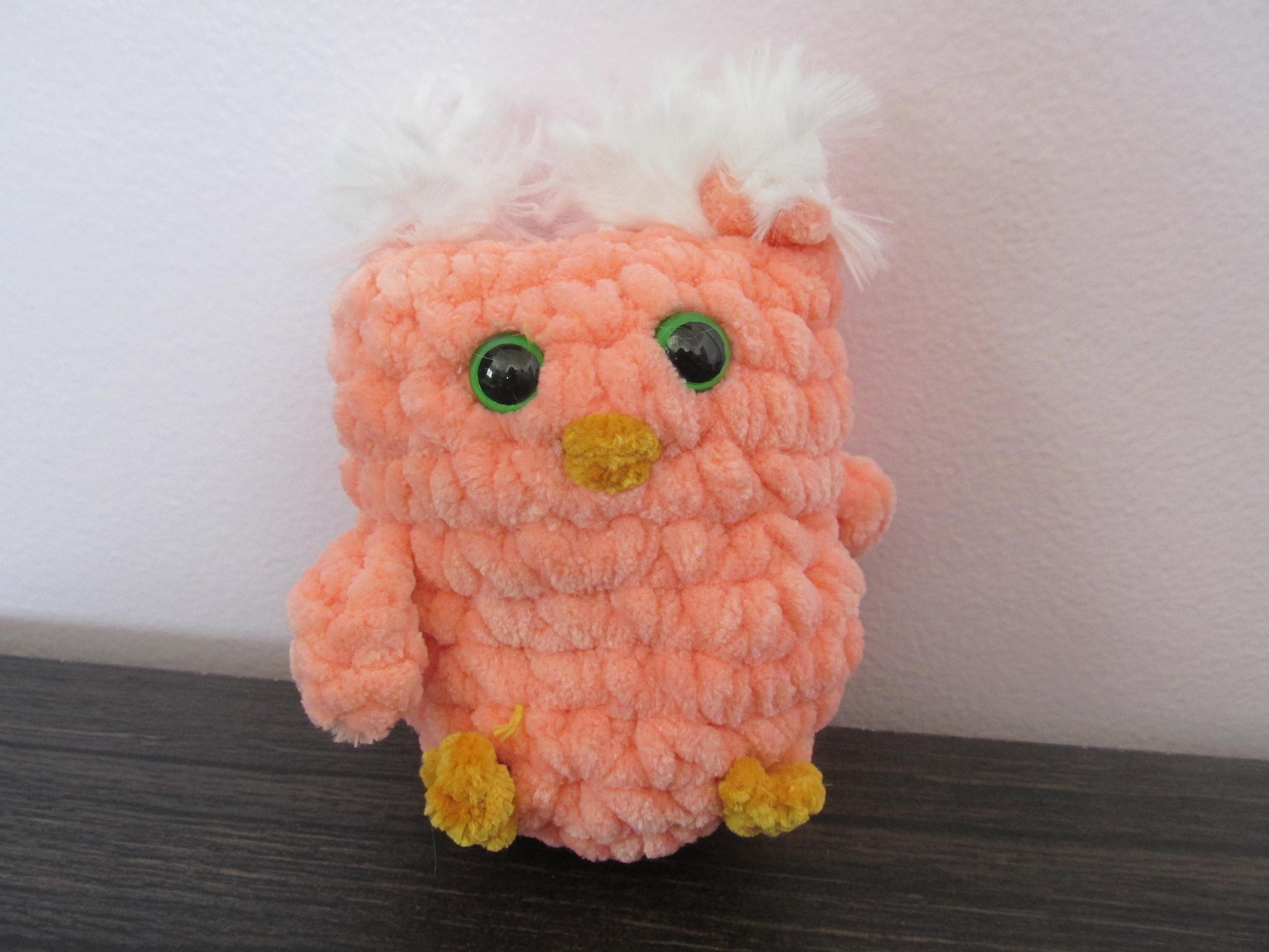 Amigurumi Owl, Crocheted Owl