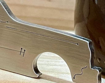 50s Hudson Car Bottle Opener, Stainless Steel, Made in USA