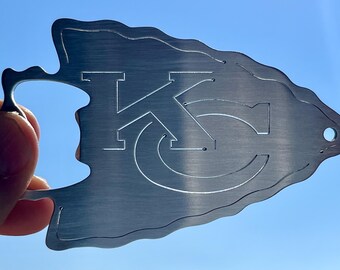 Kansas City Chiefs bottle opener & key chain