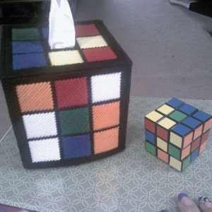Rubik&#39;s Cube Tissue box cover