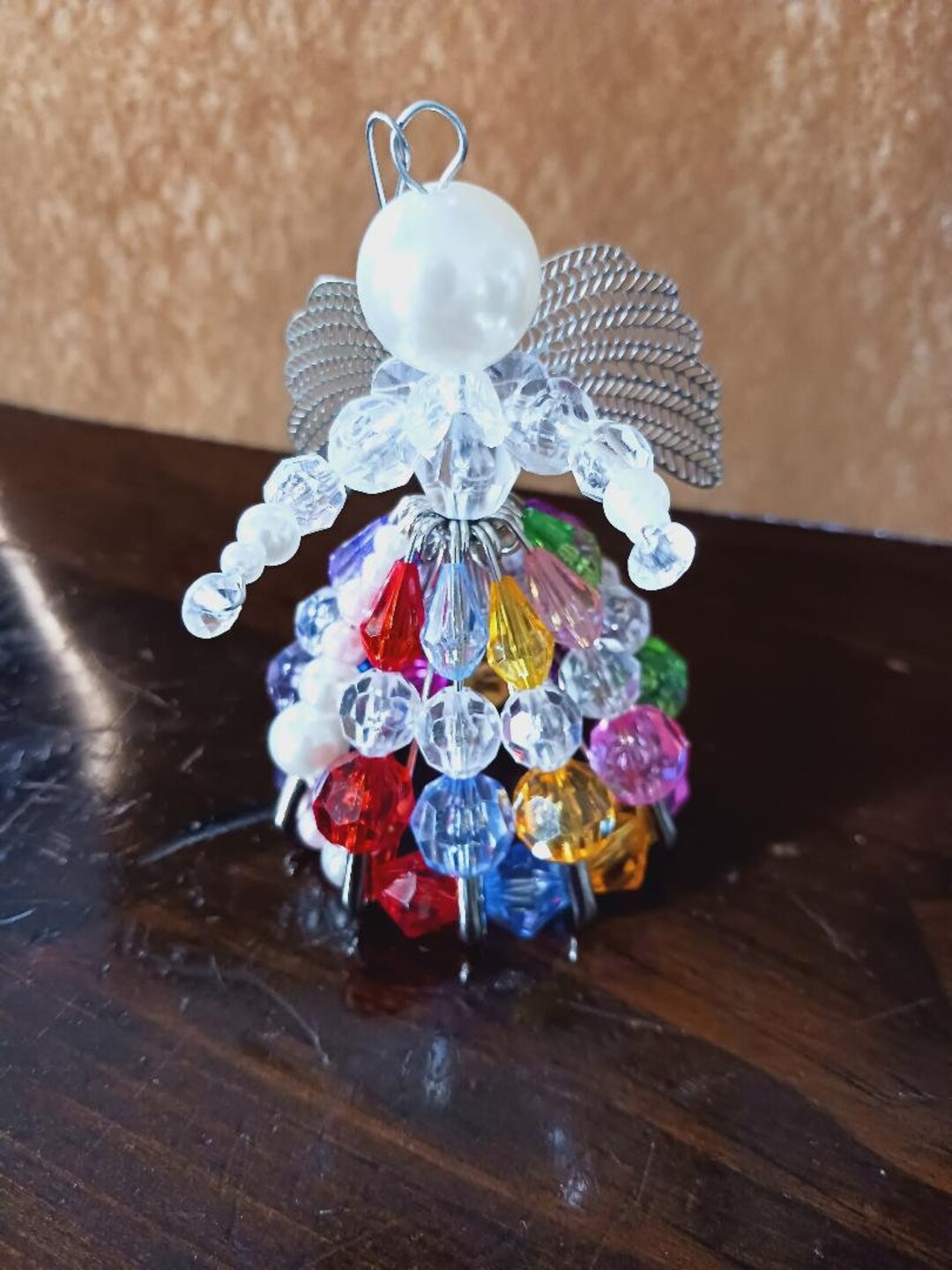 Beaded Safety Pin Angel in Multiple Colors Etsy