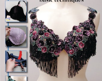 Embellished Bras, DIY belly dance costume book by Dawn Devine aka Davina