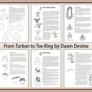 From Turban to Toe Ring, DIY belly dance costuming book by Dawn Devine aka Davina image 2