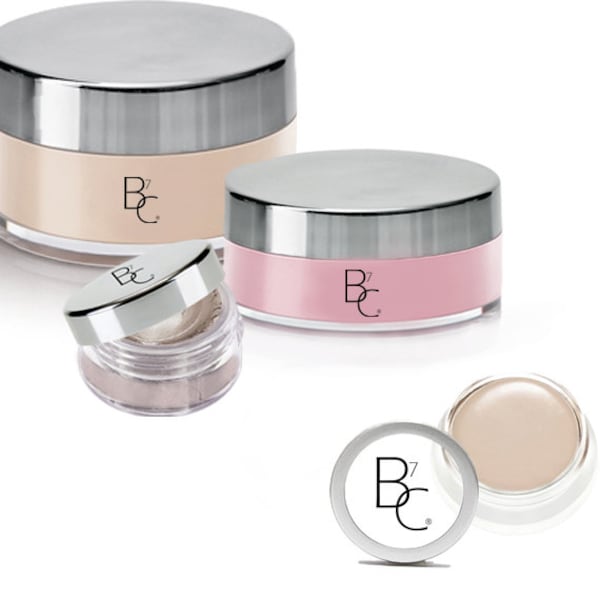 Organic Mineral Makeup - The Basics Plus - Starter Kit - Infused with Argan Oil - FREE US SHIPPING!