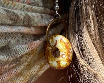 Polished Stone Earrings
