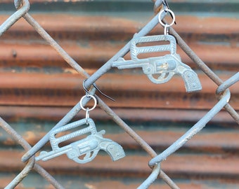 Vintage Shoe Buckle Earrings