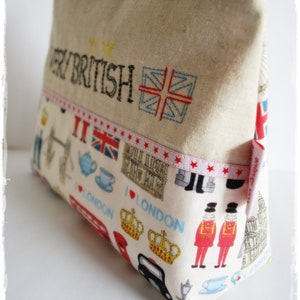 Kosmetiktasche Very British London Union Jack Bild 2