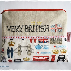 Kosmetiktasche Very British London Union Jack Bild 1