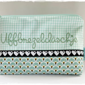 Kosmetiktasche *Uffbrezeldäschje * hessisch * Hessen