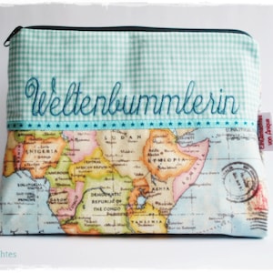 Cosmetic bag * Globetrotter