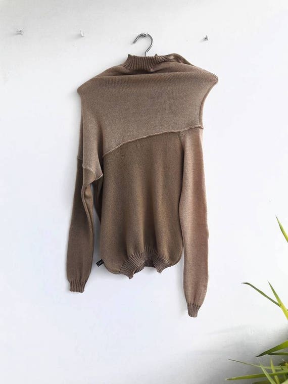 asymmetrical sweater