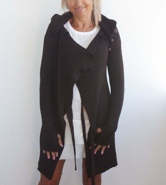 Braun, Kaschmir Cardigan, Strickjacke mit Kapuze, vorne offen Strickjacke, Damen Strickjacke, lange Strickjacke Hoodie, braunen Kapuzen Pullover Braun, Kaschmir Cardigan, Strickjacke mit Kapuze, vorne offen Strickjacke, Damen Strickjacke, lange Strickjacke Hoodie, braunen Kapuzen Pullover