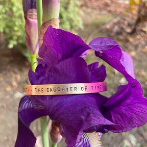 Mary I “Truth-The Daughter of Time” Motto Cuff - Tudor Jewelry - History Lover - Henry VIII