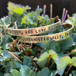 You Design It! Custom Cuff - Wedding Anniversary Gift - Mother Father Parent Gift - Bridesmaid Gift - Name Jewelry