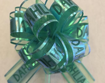 Personalized Gift Bows for Birthday Custom Gift Tags Customized for Gift Basket Personalized Bows with Name - Iridescent Birthday Bow