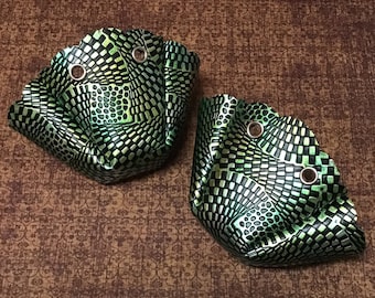 Green Dragon Roller Skate Toe Covers