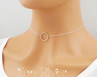 Choose Silver, Gold, or Rose Gold Eternity or Good Karma Circle