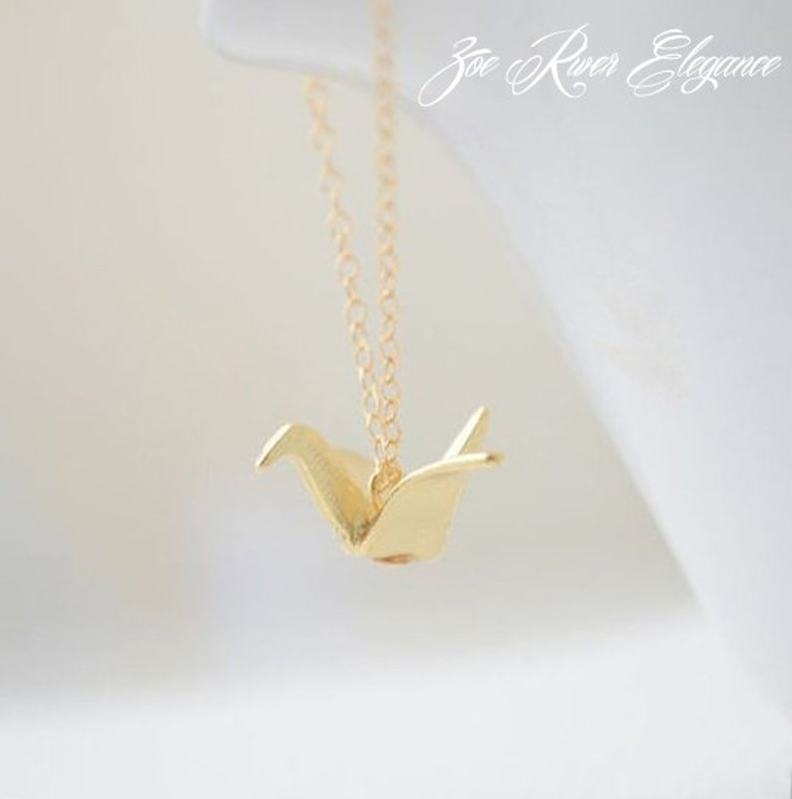 Crane Chinese Style Necklace
