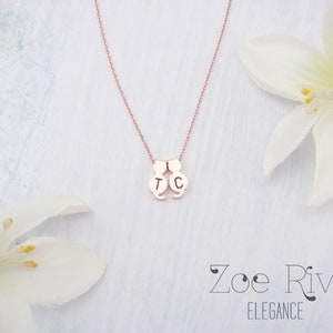 Choose silver, gold or rose gold cat necklace pendant. Dainty cat necklace. Rose gold cat necklace. Silver cat necklace. Cat lover gift idea image 3