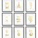 see more listings in the Gold Foil Nautical Art section