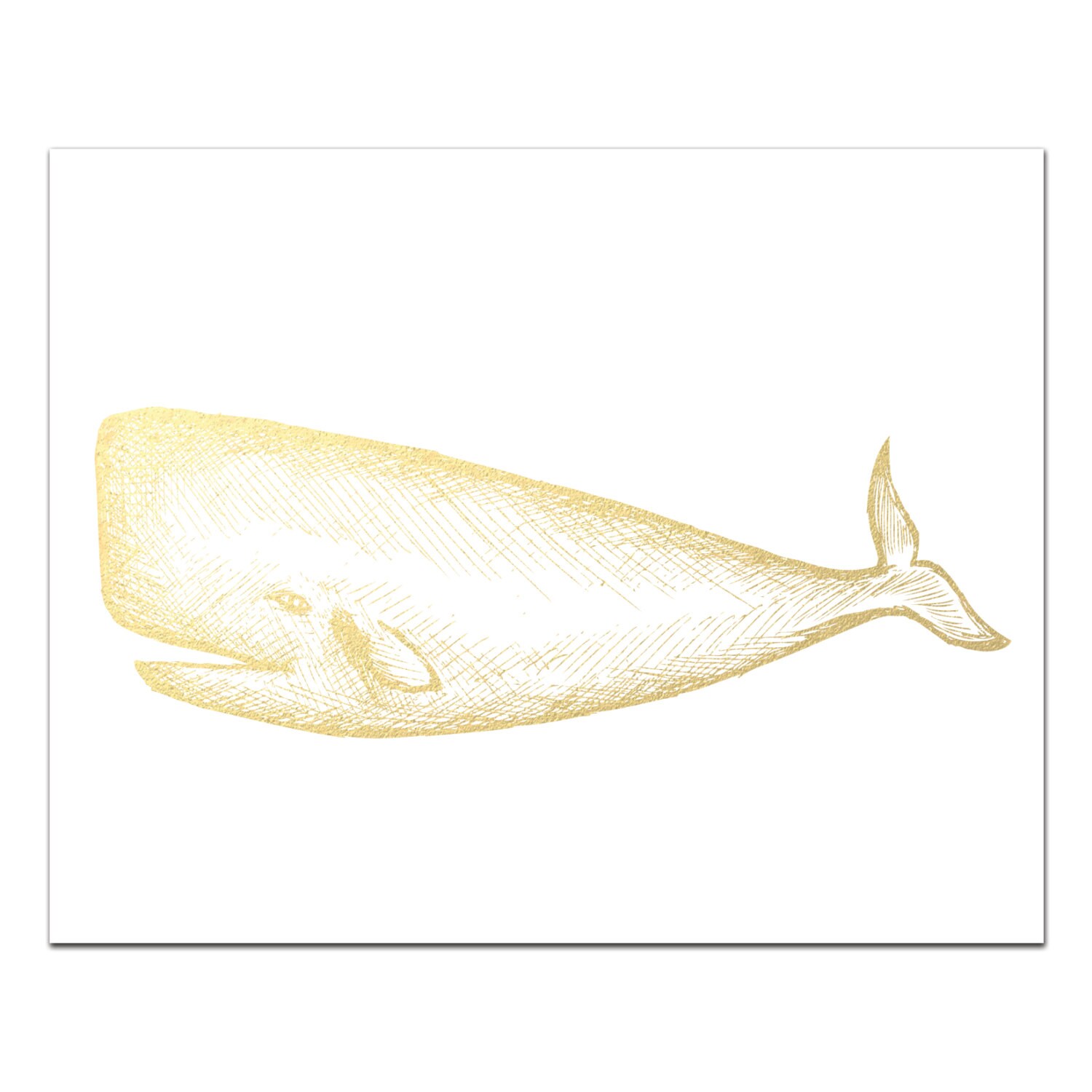 Coastal Gold Foil Print Set Nautical Gold Foil Art Coastal Etsy