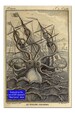 Octopus Print, Kraken Sea Monster, Vintage Nautical Art, Coastal Farmhouse, Man Cave or Office Wall Decor, Nautical Decor, Gift for Him 