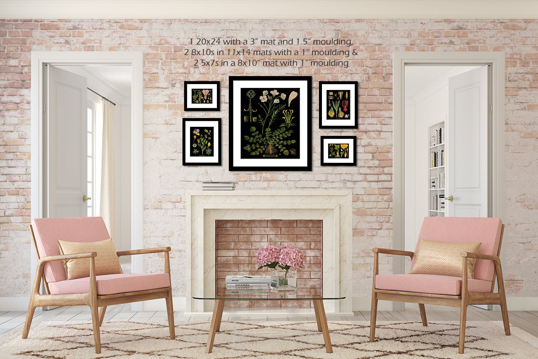 Red Tulips Botanical Print Botanical Illustration Botanical | Etsy