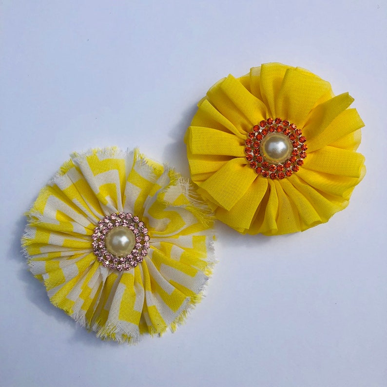 Dog Flower Burlap Flower Collar Accessory