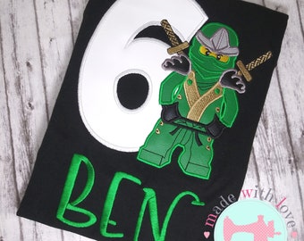 ninja birthday shirt