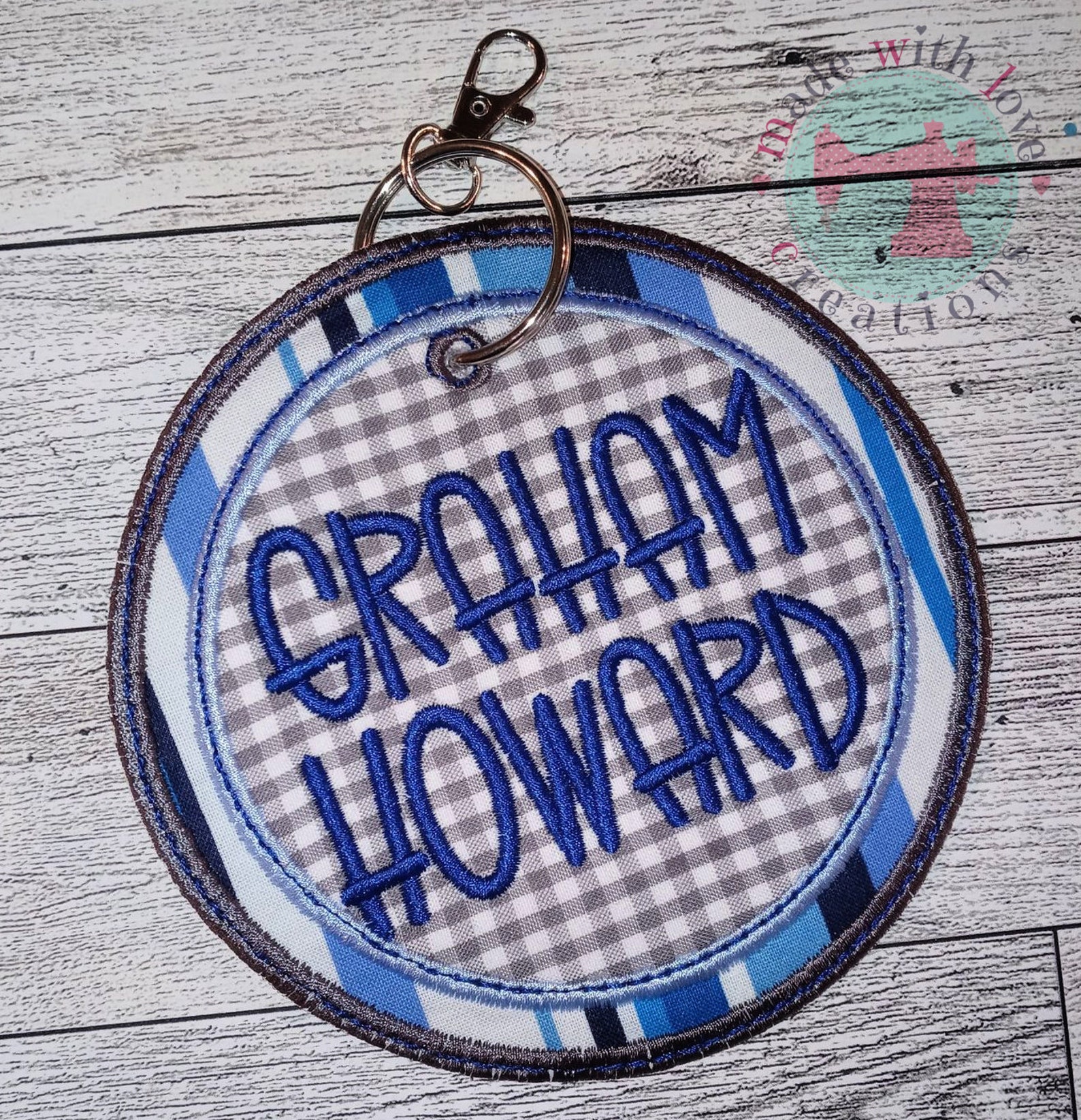 Custom Backpack Tagsmonogrammed Tagsbackpack Etsy