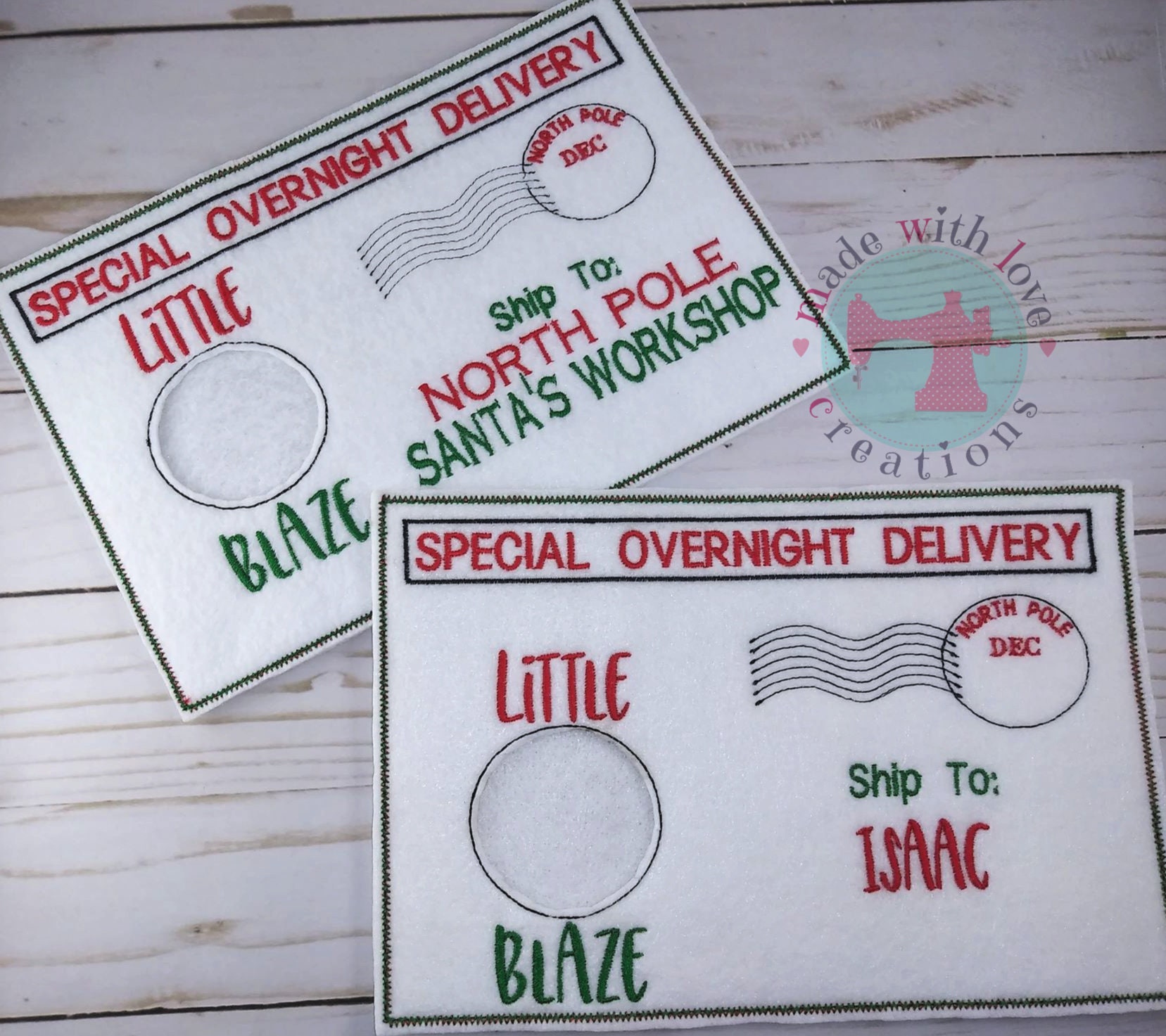 Personalized Elf Envelope-Elf Costume-Personalized Special | Etsy