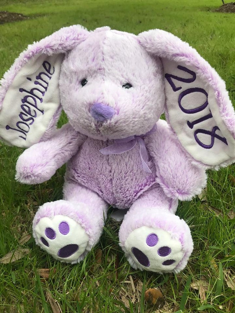 Personalized Bunny-Custom Bunny-Stuffed Bunny-Personalized Gift-Bunny with Name-Bunny image 9