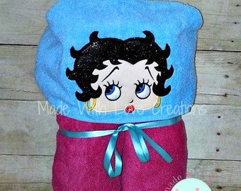 Betty Inspired Hooded Towel