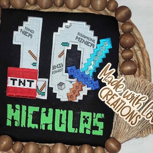 Video Game Birthday Shirt-Birthday Shirt-Video Game Shirt-Boys Gaming Birthday Party-Gaming Birthday