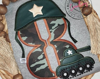 Army Birthday Shirt - Soldier Birthday Shirt - Military Birthday Shirt - Custom Shirt - Personalized Shirt