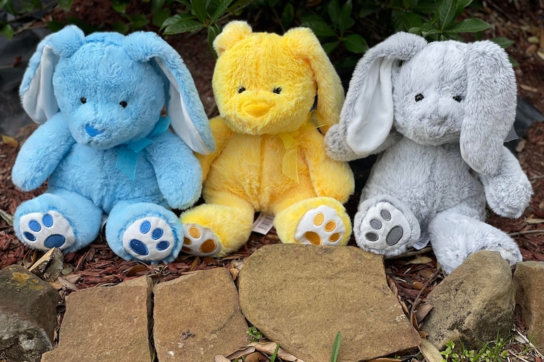 Personalized Bunny-Custom Bunny-Stuffed Bunny-Personalized Gift-Bunny with Name-Bunny image 2
