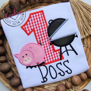 Bar B Que Shirt-Birthday Shirt-BBQ Birthday Shirt-Boys Birthday Party-Bar B Que Birthday